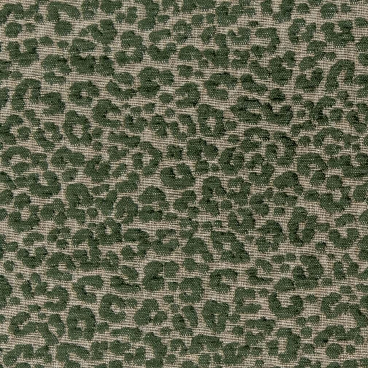 Green Made in America Animal Print Woven Pattern Upholstery Fabric by The Yard - SKU: Bobbi Emerald